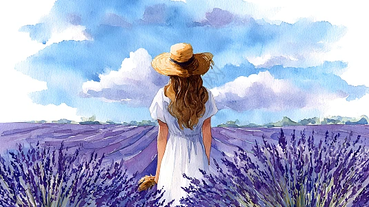 油彩画 人物像 青色背景浮遊 915.jpg!list1x.v4