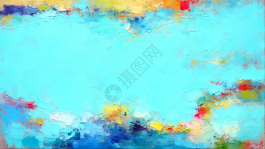 抽象色彩油画色彩斑斓充满动感插画图片下载-正版图片604503424-摄图网