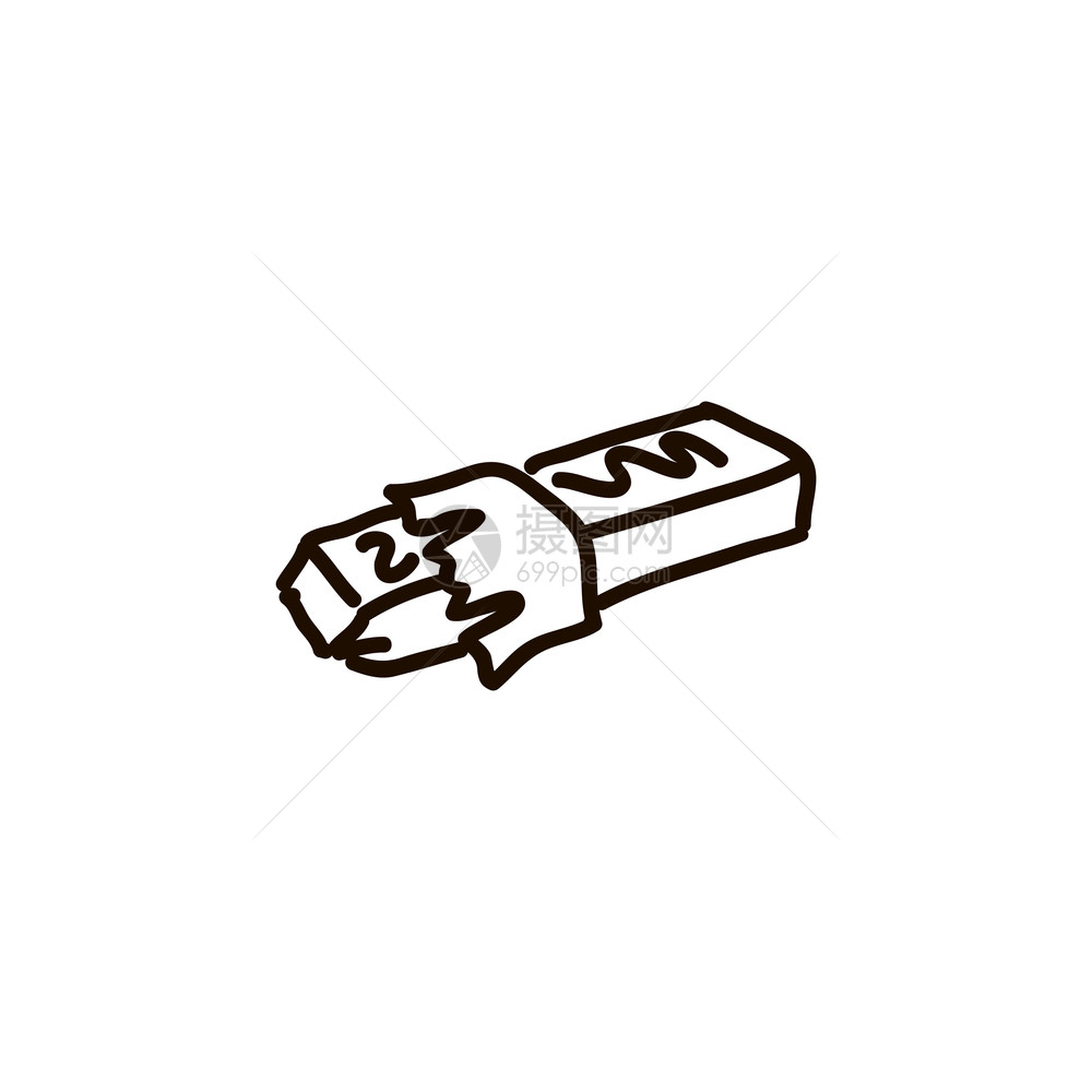 工具橡皮白色卡通墨水笔上孤立的Eraser图标肖像风格用于网络标志的矢量插图白背景上孤立的Eraser图片素材-正版创意图片307789023-摄图网