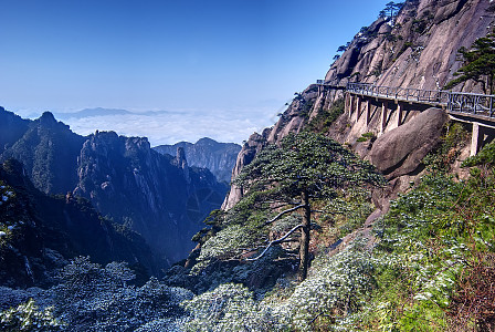 陕西5A景区西岳华山论剑高清图片下载-正版图片502469685-摄图网