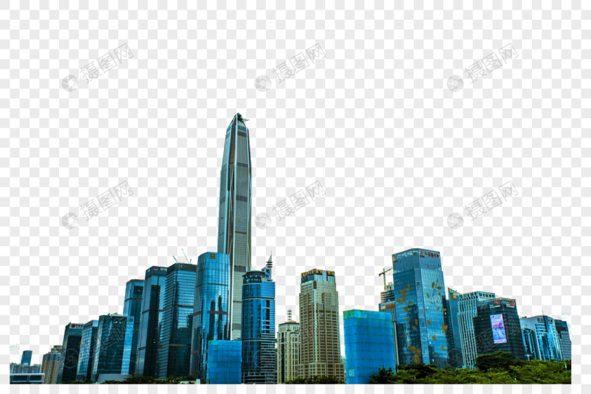 城市建筑元素素材下载-正版素材401110798-摄图网