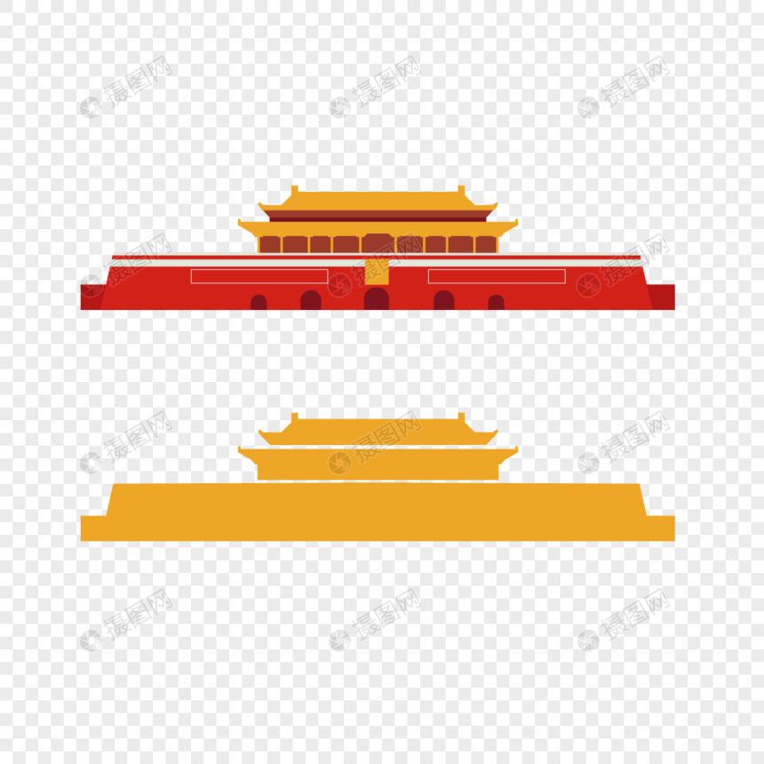 天安门元素素材下载-正版素材401427183-摄图网