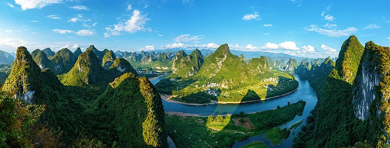 绿色山水图片_绿色山水素材_绿色山水高清图片_摄图网图片下载