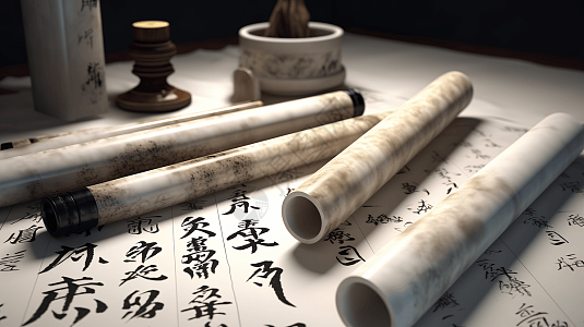 传统书法作品高清图片下载-正版图片600443808-摄图网