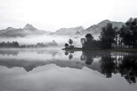 七夕水墨画图片_七夕水墨画素材_七夕水墨画高清图片_摄图网图片下载_第