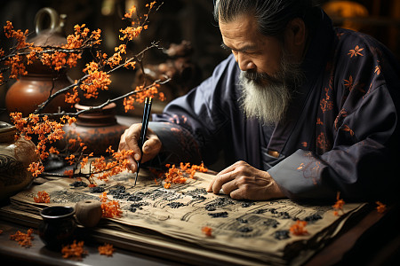 传统书法作品高清图片下载-正版图片600443808-摄图网