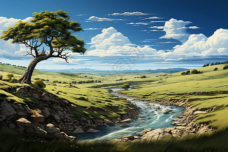 油画风景画图片_油画风景画素材图片大全