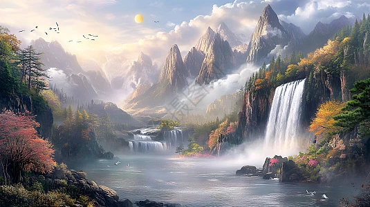 山水松树图片_山水松树素材_山水松树高清图片_摄图网图片下载_第8页