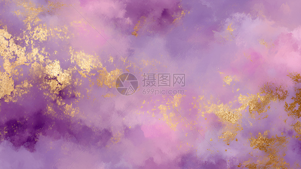漆器文箱 金粉風景画 紫色内装 紫色和金色的水彩风格背景插画图片下载-正版图片602770757-摄图网