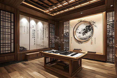 书法挂画图片_书法挂画素材_书法挂画高清图片_摄图网图片下载