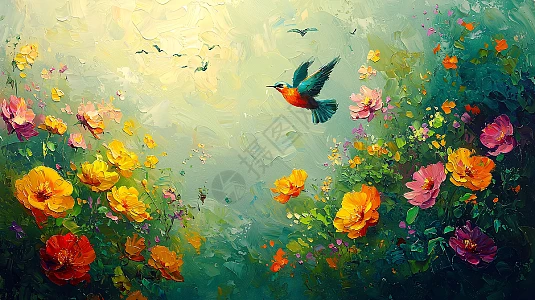 自然风景画油画图片_自然风景画油画素材_自然风景画油画高清图片_摄图