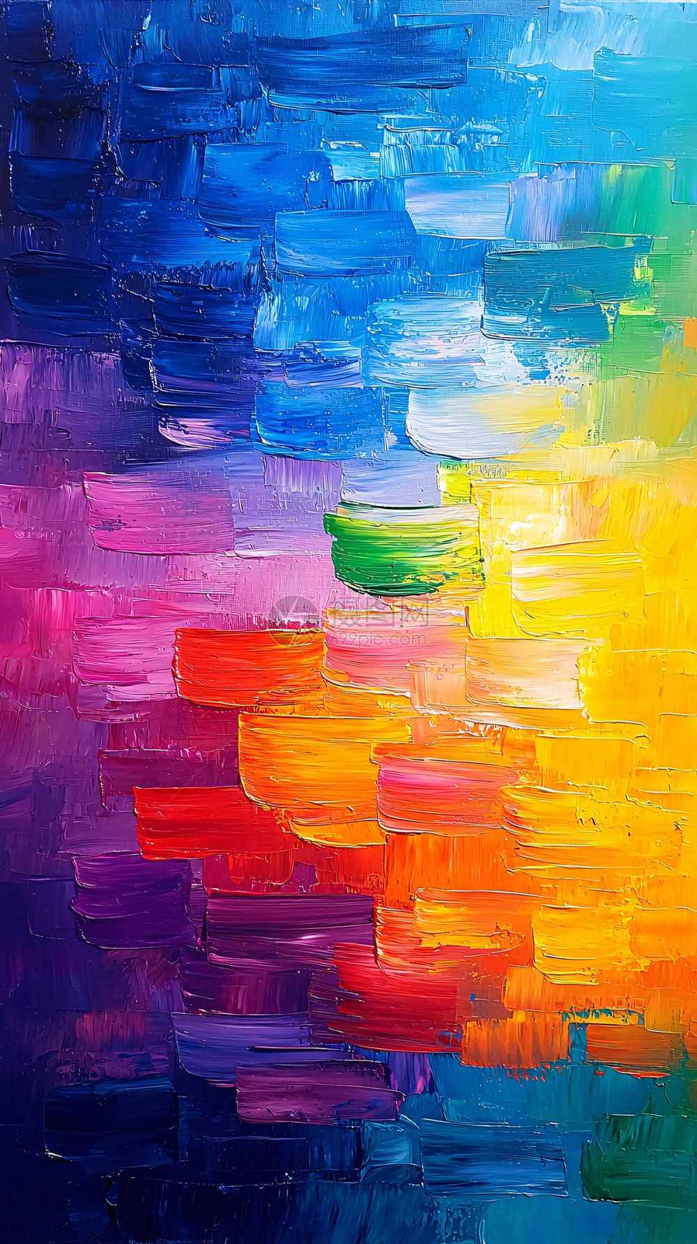 抽象油画插画图片下载-正版图片700641158-摄图网
