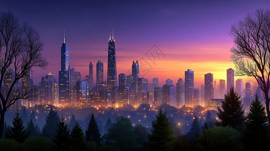 城市风景图片_城市风景素材_城市风景高清图片_摄图网图片下载