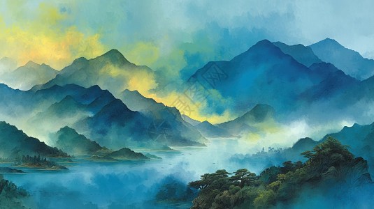简单风景画图片_简单风景画素材_简单风景画高清图片_摄图网图片下载_第6页